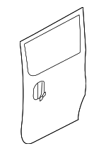 H21523LNMA - Body: Outer Panel for Nissan: NV200 Image