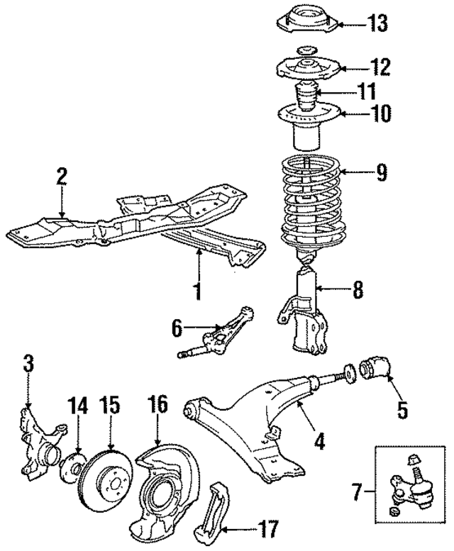 481312D470 - : Coil Spring for Toyota Image