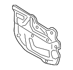 51489810950 - Body: Water Deflector for Mini: Cooper Countryman Image