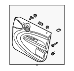 51419812146 - : Door Trim Panel for Mini: Cooper Countryman Image