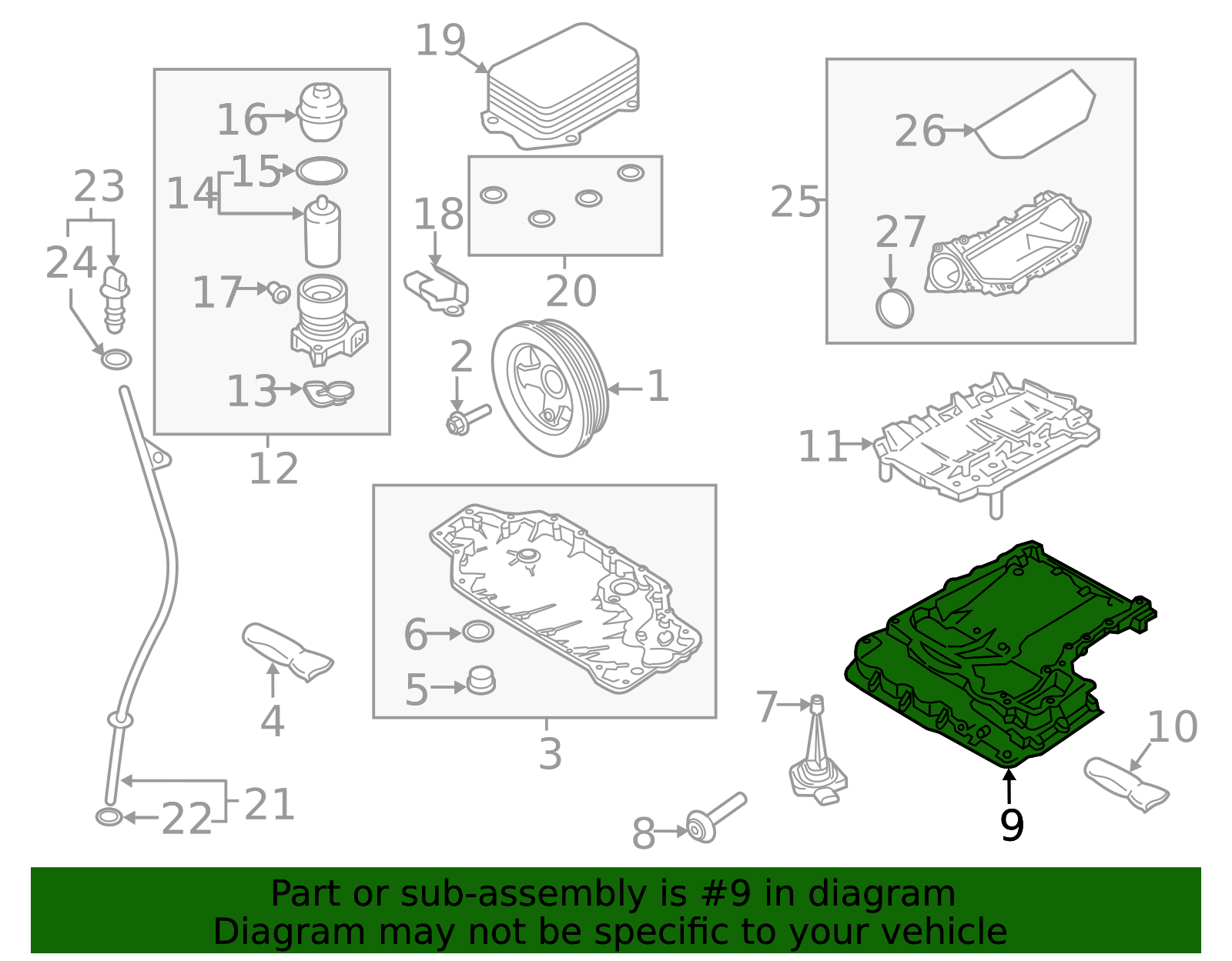 Oil Pan - Porsche (PAB-103-603-10)