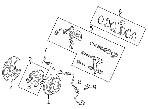 Disc Pads & Brake Shoes for 2005 Honda Accord #0