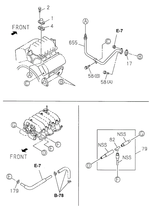 Emission Piping for 1999 Acura SLX #0
