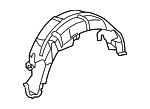 6563708011 - Body: Wheelhouse Liner for Toyota: Sienna Image