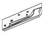 84348958 - Body: Rocker Molding for GM Image
