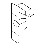 60627T20A00ZZ - Body: Fender Rail Reinforcement for Honda Image
