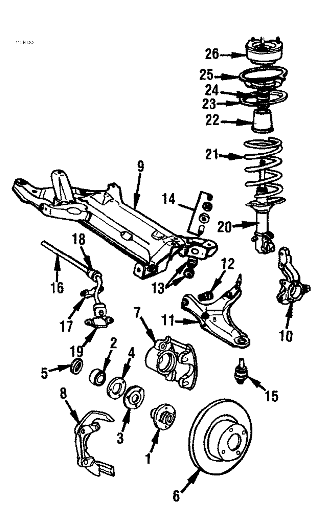 4383944 - Brakes: Caliper Adapter for Mopar Image