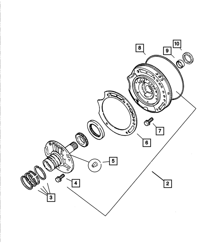 6500211 - Automatic Transaxle 4 Speed: Hex Head Bolt for Mopar Image