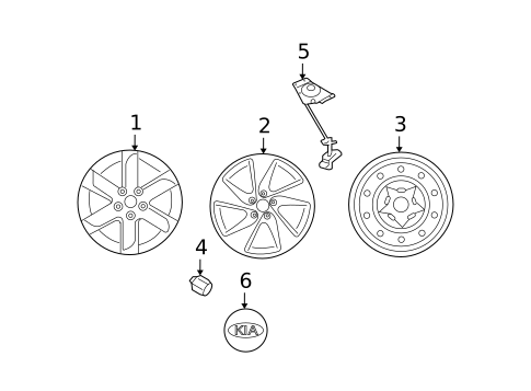 Wheels for 2009 Kia Rondo #0