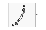 6K145735AB - Engine: Oil Outlet Tube for Volkswagen Image