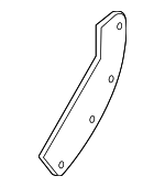 6K133833AK - Engine: Heat Deflector for Volkswagen Image