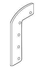 6K133833CH - Engine: Heat Deflector for Volkswagen Image
