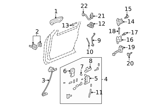 Doors for 2008 Ford Explorer #2
