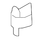 1L2Z7822810AA - Body: Lower Hinge for Ford: Explorer | Lincoln: Aviator | Mercury: Mountaineer Image