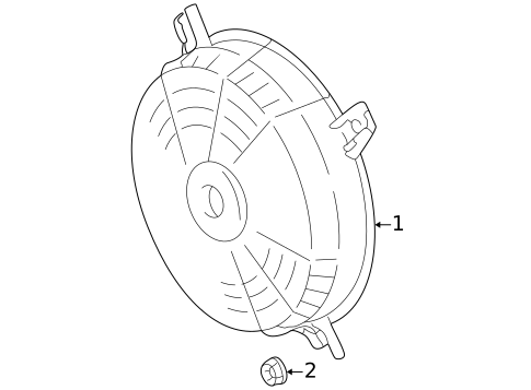Condenser Fan for 2003 Suzuki Grand Vitara #0