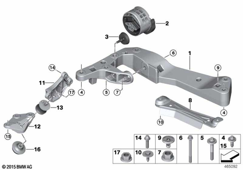 Gearbox Suspension for 2019 BMW 740iX #0