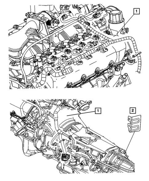 Wiring-Engine & Related Parts for 2006 Dodge Dakota #0