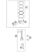 68346019AA - : Piston Ring Kit for Mopar Image