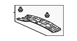 83263T90A01ZA - Body: Rear Trim for Honda Image