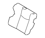 886706WK0C - : Seat Back Cover for Nissan: LEAF Image