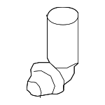 816861C000 - Body: Drain Hose Connector for Kia: Forte, Forte Koup, Niro, Niro EV, Telluride Image