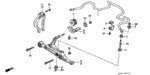 90175SH3005 - Chassis: BOLT, SHOCK ABSORBER FORK for Honda Image