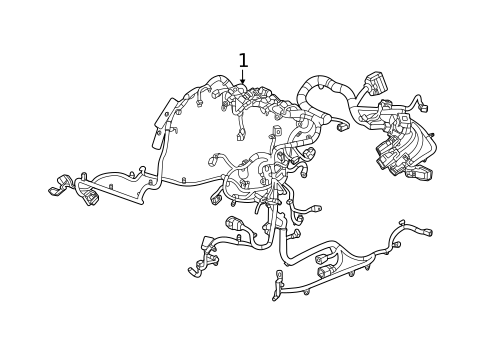 Wiring Harness for 2024 Cadillac CT4 #0