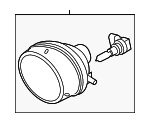 TK2151680A - Electrical: Fog Lamp Assembly for Mazda Image