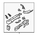 5QF802036C - : Frame Side Member Assembly for Audi Image