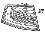4E0945095J - Electrical: Tail Lamp Assembly for Audi Image