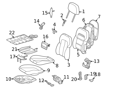 Heated Seats for 2000 Mercedes-Benz CLK 320 #1