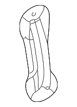 2089190016 - Body: Adjust Lever Reinforcement for Mercedes-Benz Image