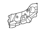 4654910200 - Exhaust: Heat Shield for Mercedes-Benz Image