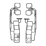 68566096AA - Body: Air Cell for Jeep: Grand Wagoneer, Grand Wagoneer L, Wagoneer, Wagoneer L Image