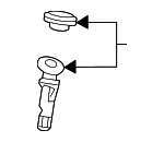 39240852 - Body: Headrest Guide for Buick: Enclave, Envision, Regal Sportback, Regal TourX | Cadillac: CT4, Escalade, Escalade ESV | GMC: Acadia Image