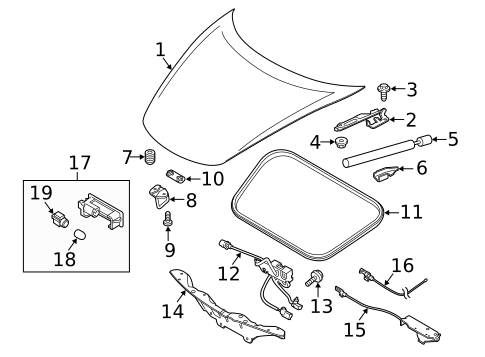 Hood & Components for 2016 Porsche Cayman #0
