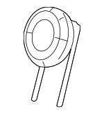 1TJ51JW4AC - Body: Headrest for Fiat: 500 Image