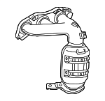 171400P110 - Exhaust: Exhaust Manifold for Toyota: RAV4 Image