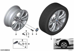 36116856065 - : Disc Wheel Light Alloy Ref 36907111 for BMW Image