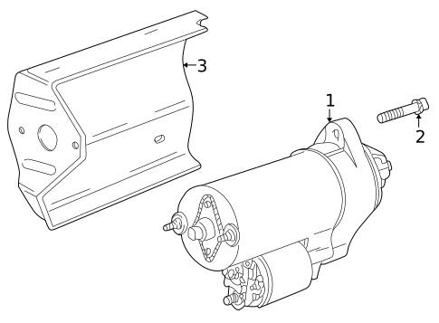 Starter for 2002 BMW Z8 #0
