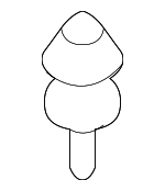 91254AE01A - Body: Striker for Subaru Image