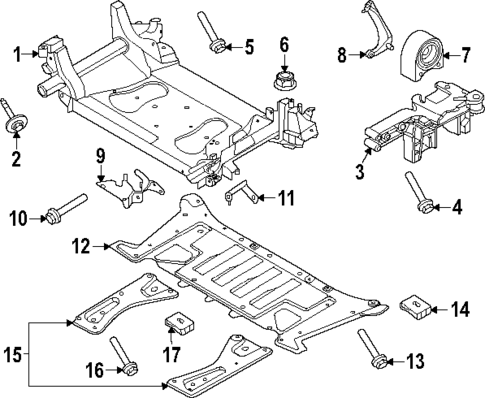 Suspension Mounting for 2023 Porsche Taycan #0