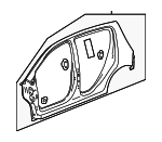 95917112 - Body: Uniside Assembly for Chevrolet: Sonic Image