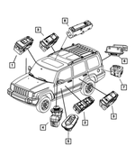 5JF971D1AC - Electrical: Memory Selector Switch for Mopar Image