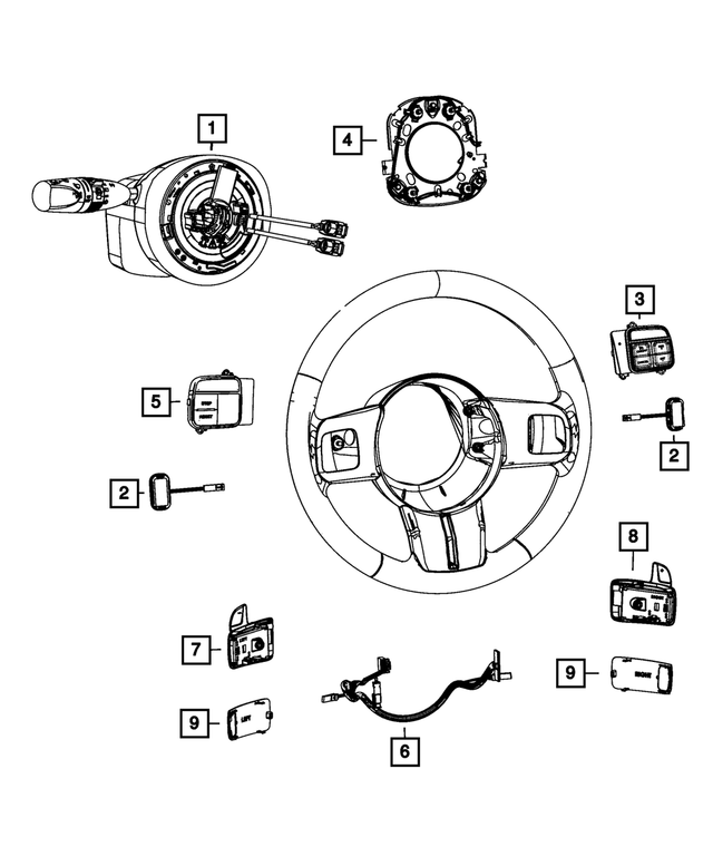 56046417AB - Electrical: Evic Switch for Mopar Image