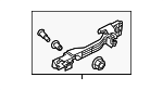 72142TR0A02 - Body: Handle Base for Honda: Civic, CR-V Image