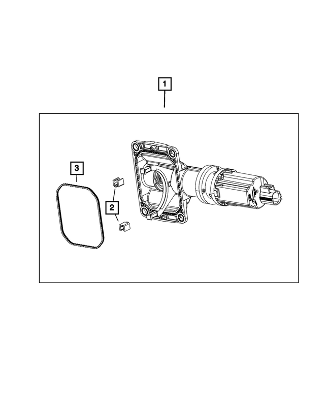 « 5179615AA – Differential and Drive Line : Fourchette De Sélection De Rapport Patin pour Mopar Image »