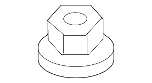 402626RA0A - : Outer Tie Rod Lock Nut for Nissan Image