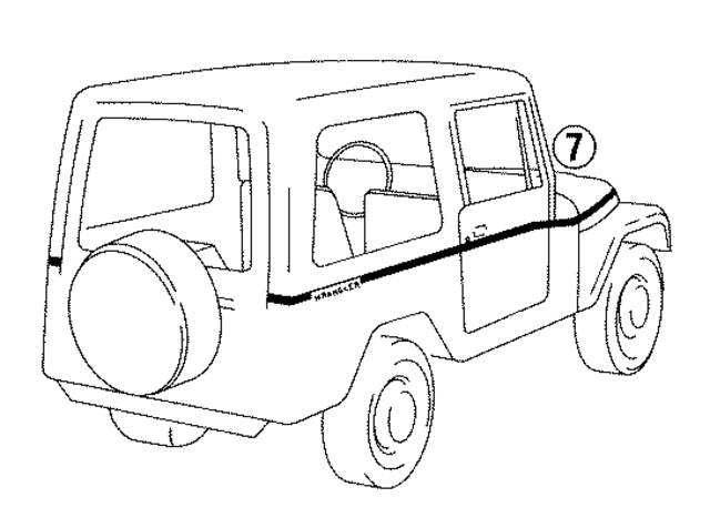4713408 - Body: Stripe Tape for Mopar Image