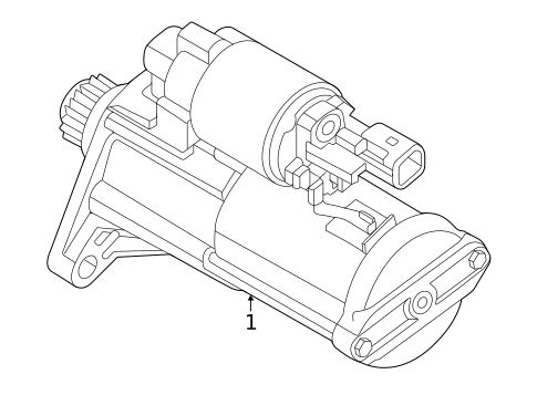 Starter & Related Components for 2025 Volkswagen Tiguan #0